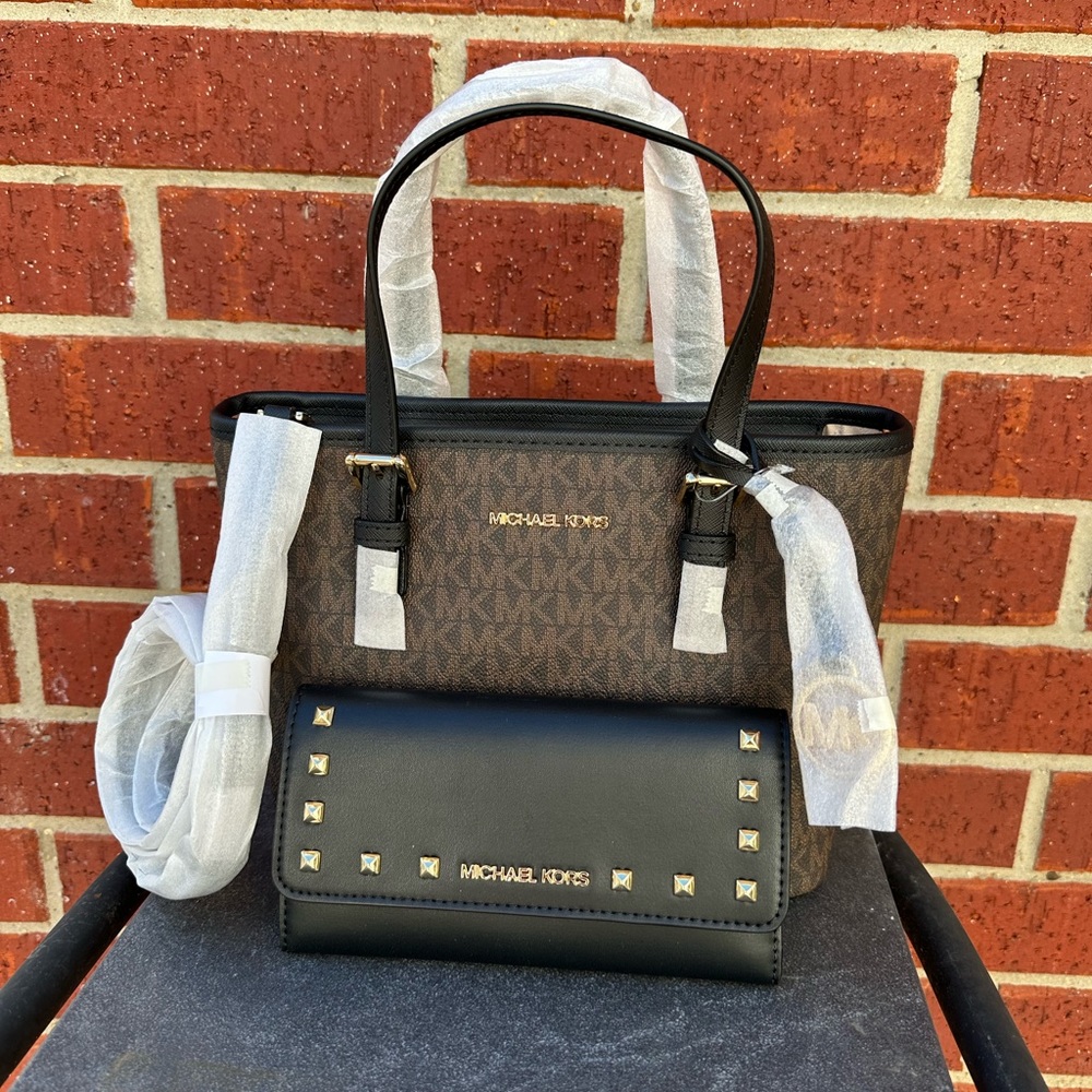 Michael Kors purse and wallet
